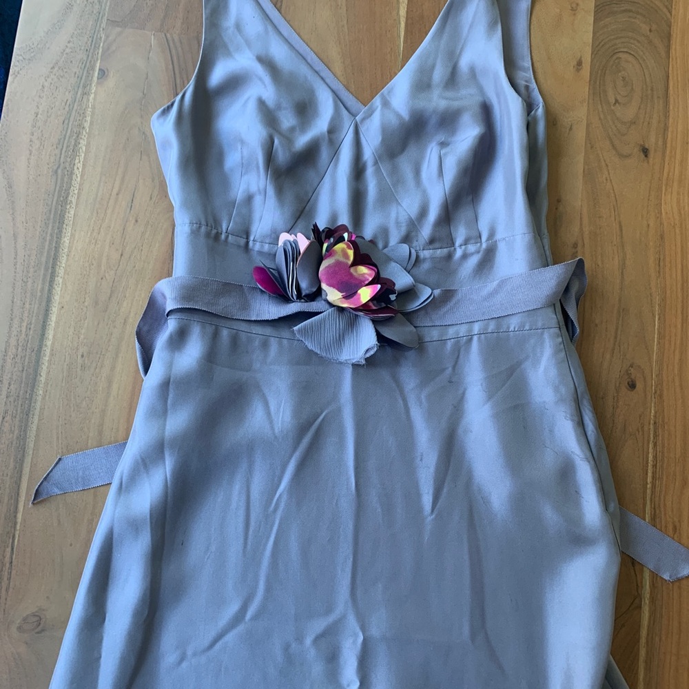 Banana Republic lavender silk dress
